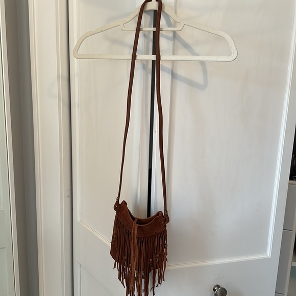 Billabong boho beaded fringe crossbody pouch - Picture 2 of 4